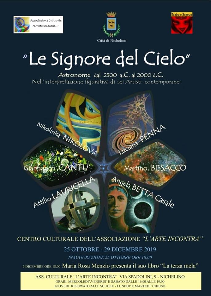 NICHELINO – “Le signore del cielo” in mostra all’associazione “L’arte incontra”