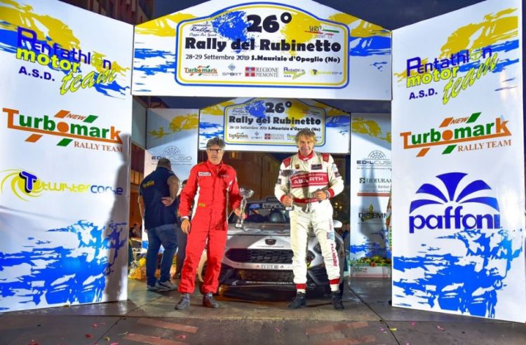 RALLY – Roberto Gobbin apre il “Rubinetto” con la 124 Abarth rally