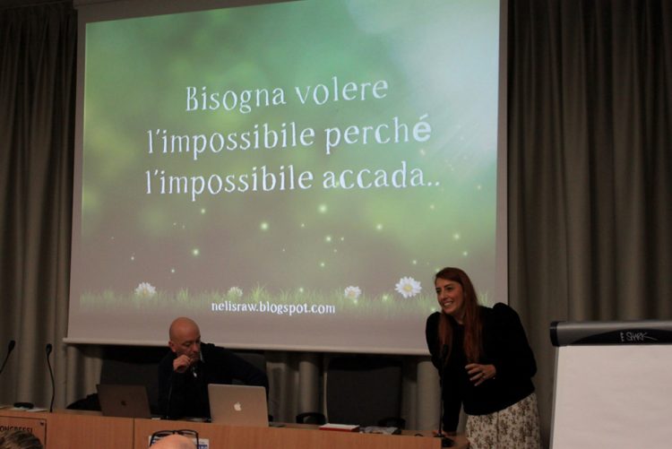 Francesca Corrado con “il fallimento come via verso il successo” ha tenuto banco alla Sala Monviso