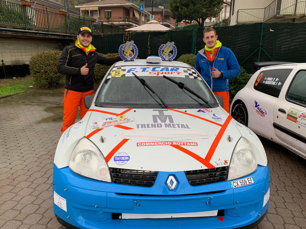 RALLY – Ottime prestazioni per la Due Gi Sport all’ultimo appuntamento stagionale del torinese