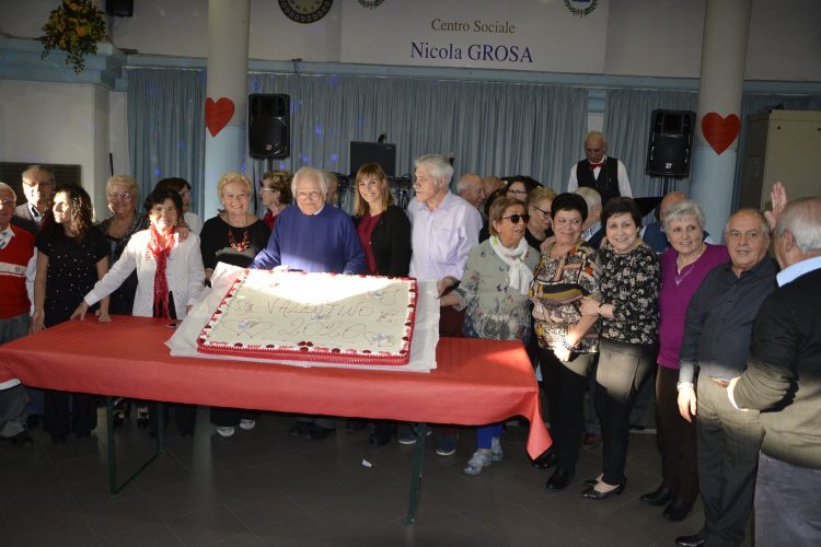 NICHELINO – San valentino con gli anziani del centro Grosa