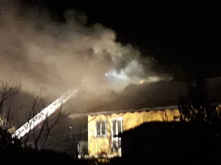TROFARELLO – Incendio nella serata di ieri in una villetta