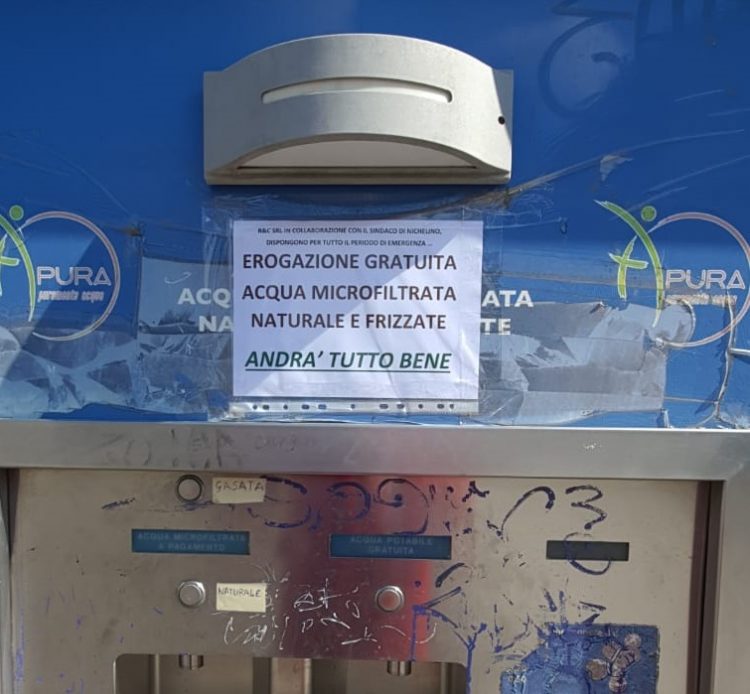 NICHELINO – Acqua microfiltrata gratis dalle casette dell’acqua