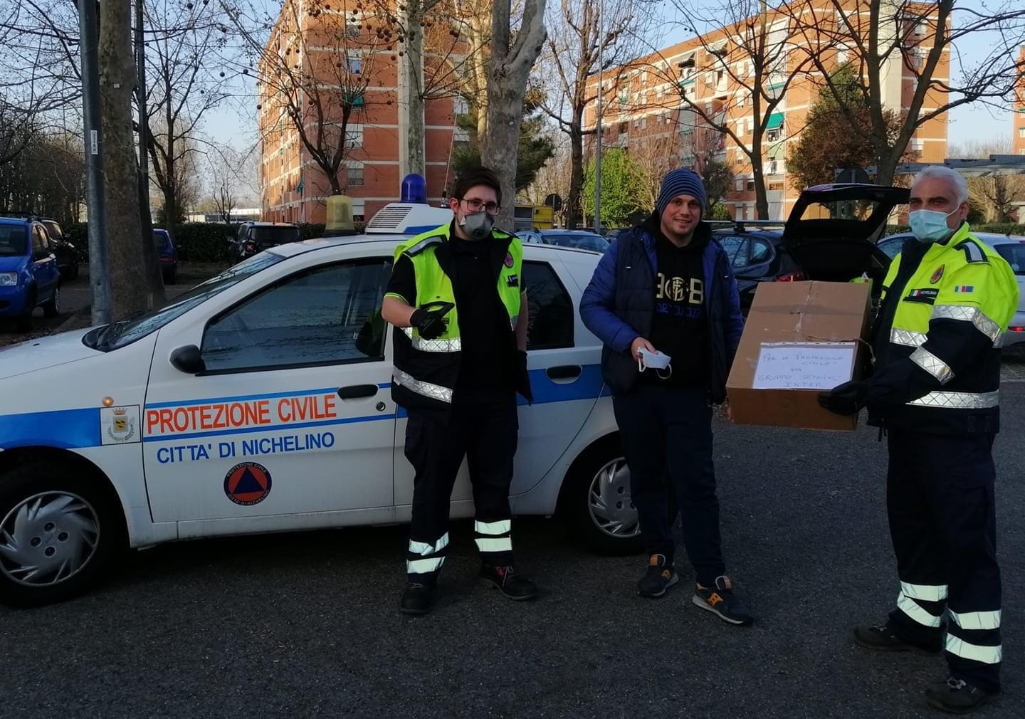 NICHELINO – 350 mascherine da parte di un club dell’Inter