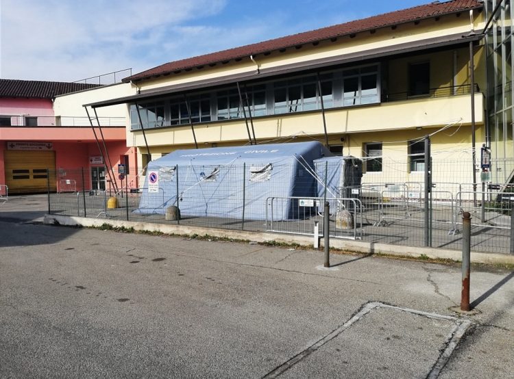 COVID: L’ospedale San Lorenzo di Carmagnola si prepara ad affrontare la nuova ondata di ricoveri