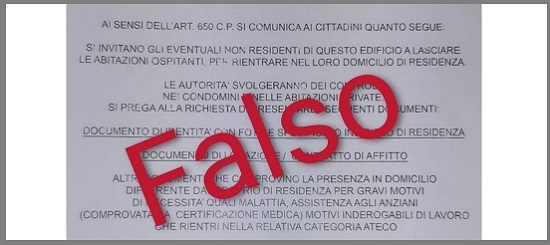 VIRUS – Attenzione al faldo volantino del Ministero dell’Interno: è una bufala