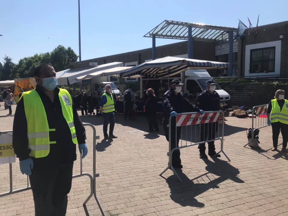NICHELINO – Continua la riapertura dei mercati: il turno di piazza Aldo Moro