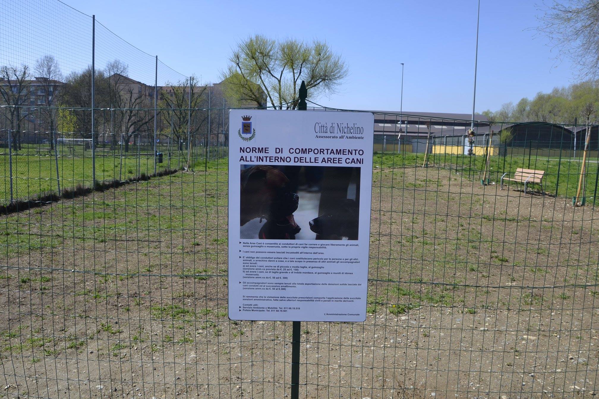 NICHELINO – Oggi riaprono le aree cani in città