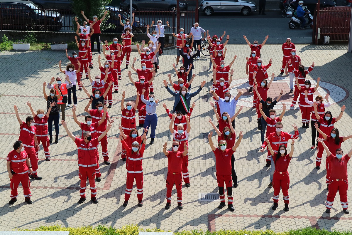 NICHELINO – La giornata della Croce Rossa per un “grazie” in tempo di Covid