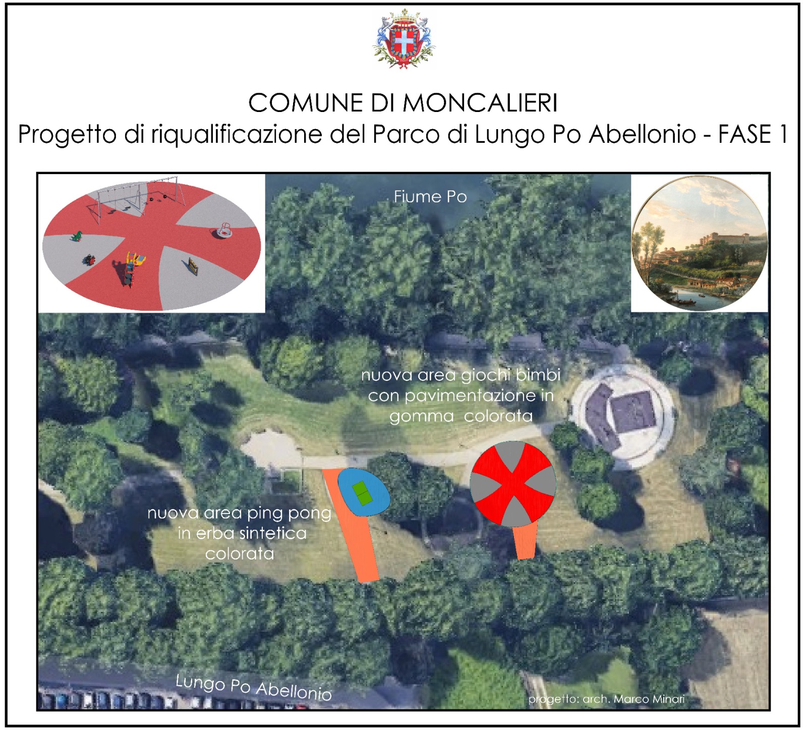 MONCALIERI – Riqualificazione di lungo Po Abellonio