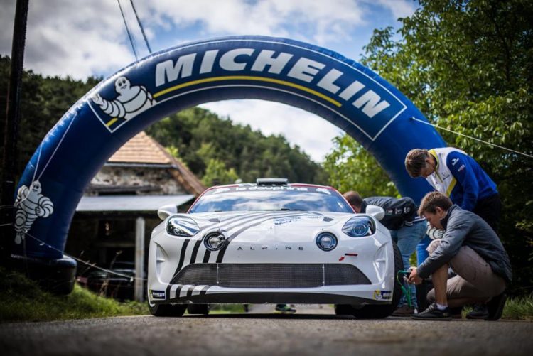 Michelin Motorsport scalda i muscoli e le gomme nel test di Dronero