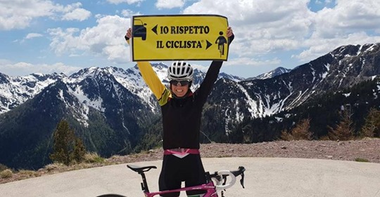 NICHELINO – Paola Gianotti in città per la sicurezza sulle biciclette