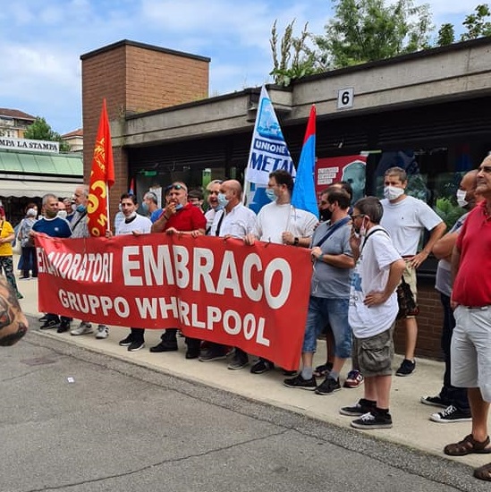 EX EMBRACO – Continuano le proteste dei lavoratori