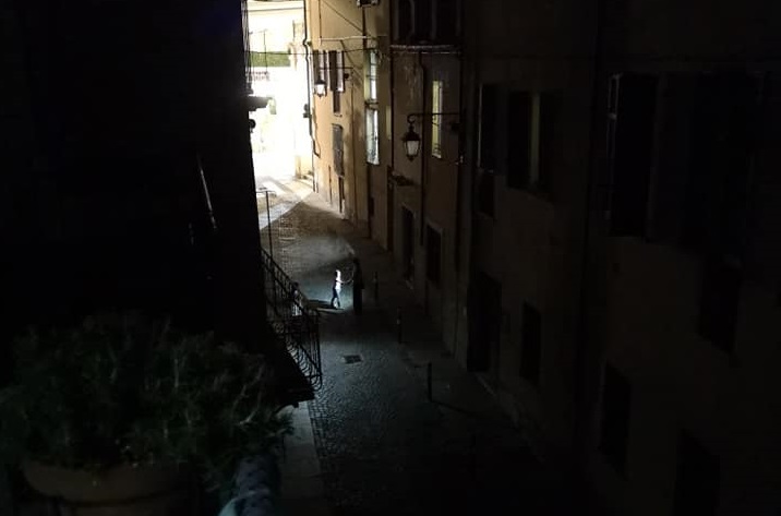 MONCALIERI – Blackout in via Santa Croce