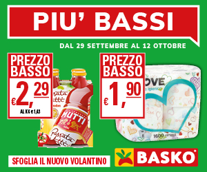 Da Basko i prezzi sono “Più Bassi”