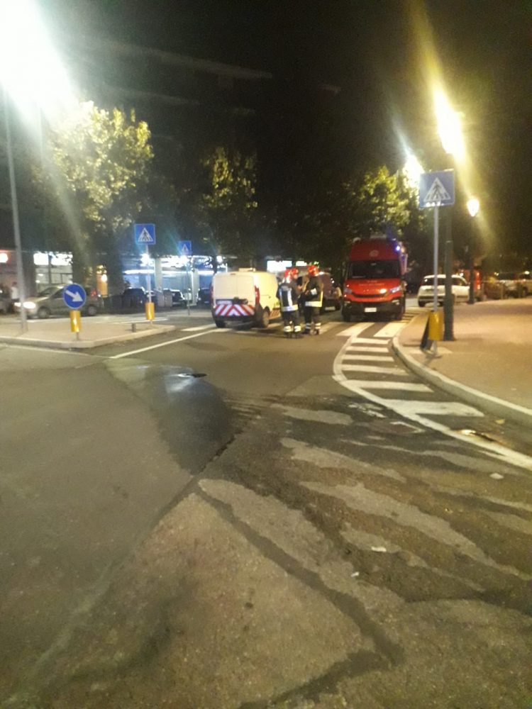 MONCALIERI – Fuga di gas in via Martiri: sabato sera di caos