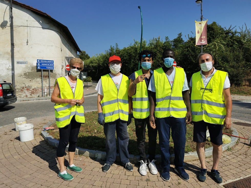 PECETTO – I «Volontari del verde» sono tornati in azione