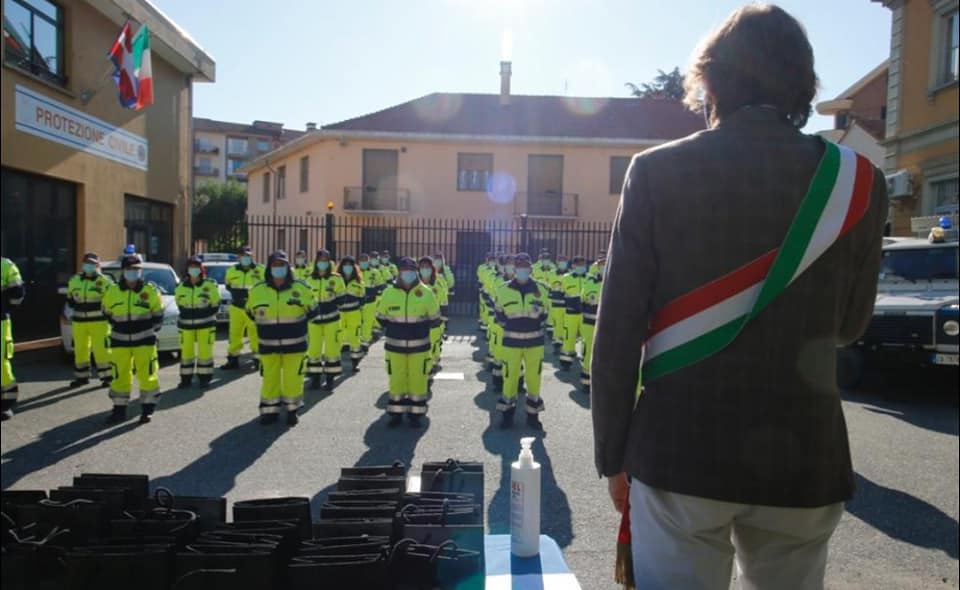 NICHELINO – Premiata la protezione civile per il lavoro durante il lockdown