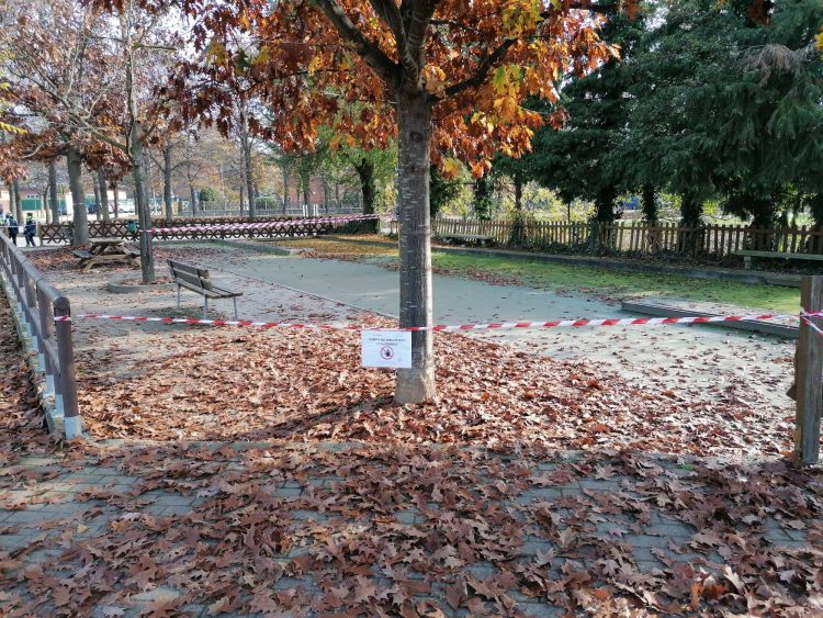 CANDIOLO – Il sindaco chiude la pista di bocce