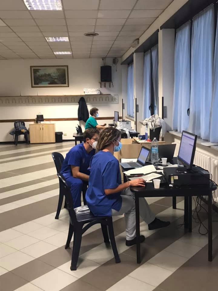 NICHELINO – Il centro anziani trasformato in “ufficio antiCovid”