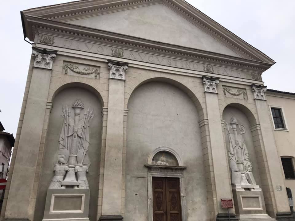 CARMAGNOLA – Nuovo volto per la facciata di Sant’Agostino