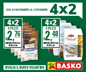 Solo da Basko trovi il 4×2 – fino al 2 dicembre