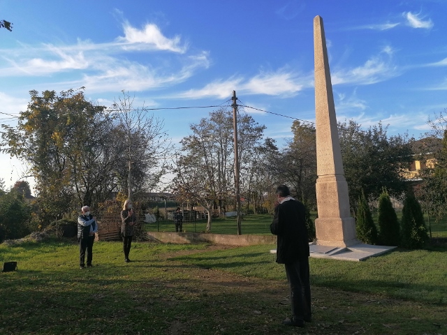 CARMAGNOLA – Restaurato l’obelisco di Santa Rita