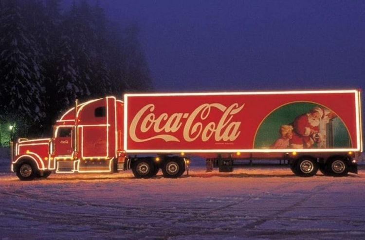 CINTURA SUD – Il camion della Coca Cola natalizio per i Comuni della zona