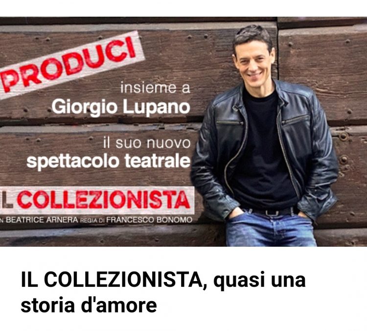 Va in scena Il Collezionista, con l’attore trofarellese Giorgio Lupano