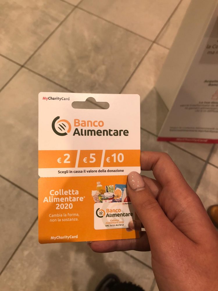 SOLIDARIETA’ – La Colletta Alimentare fino all’8 dicembre