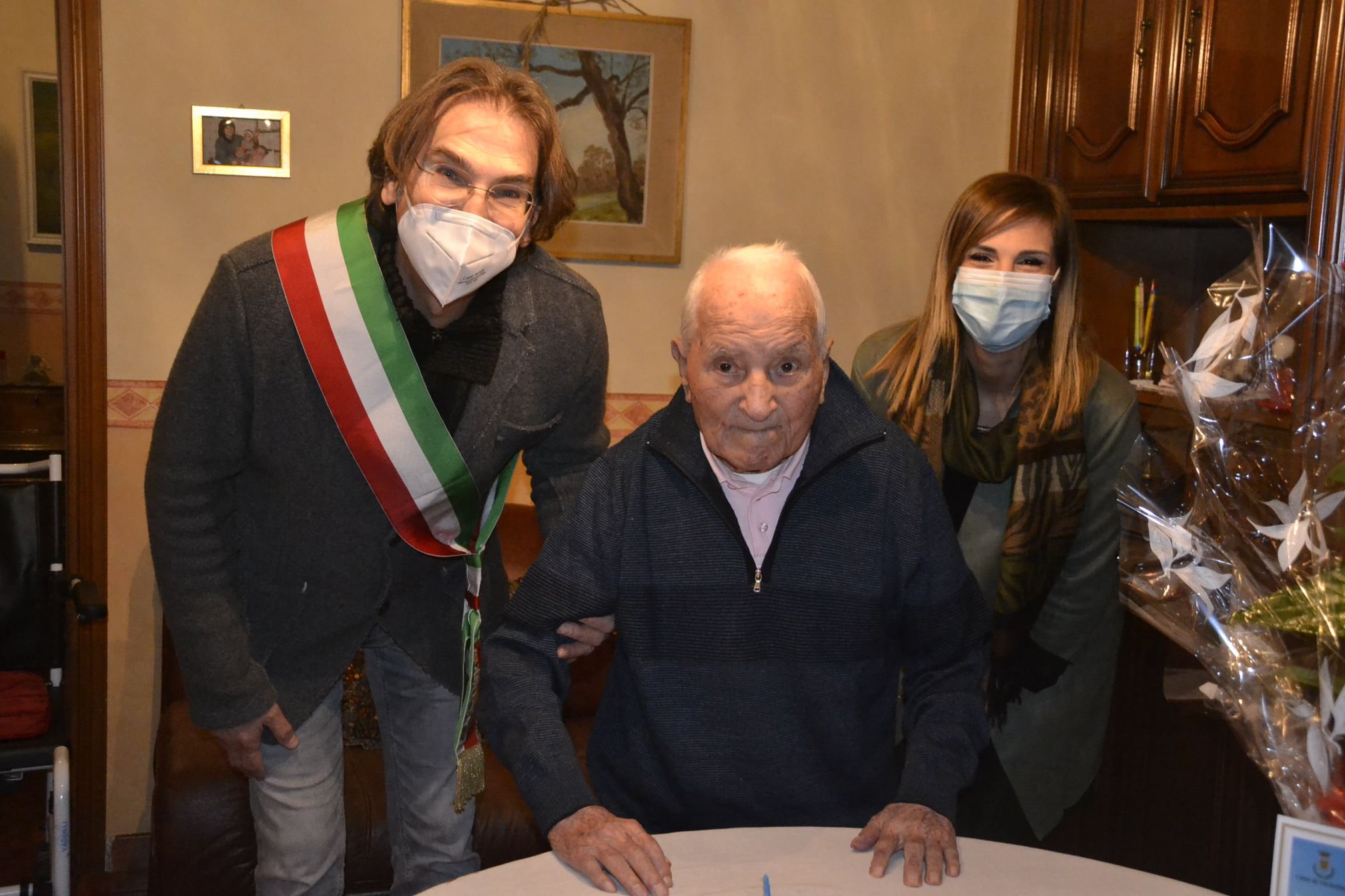 NICHELINO – Auguri a Luigi per i suoi 100 anni