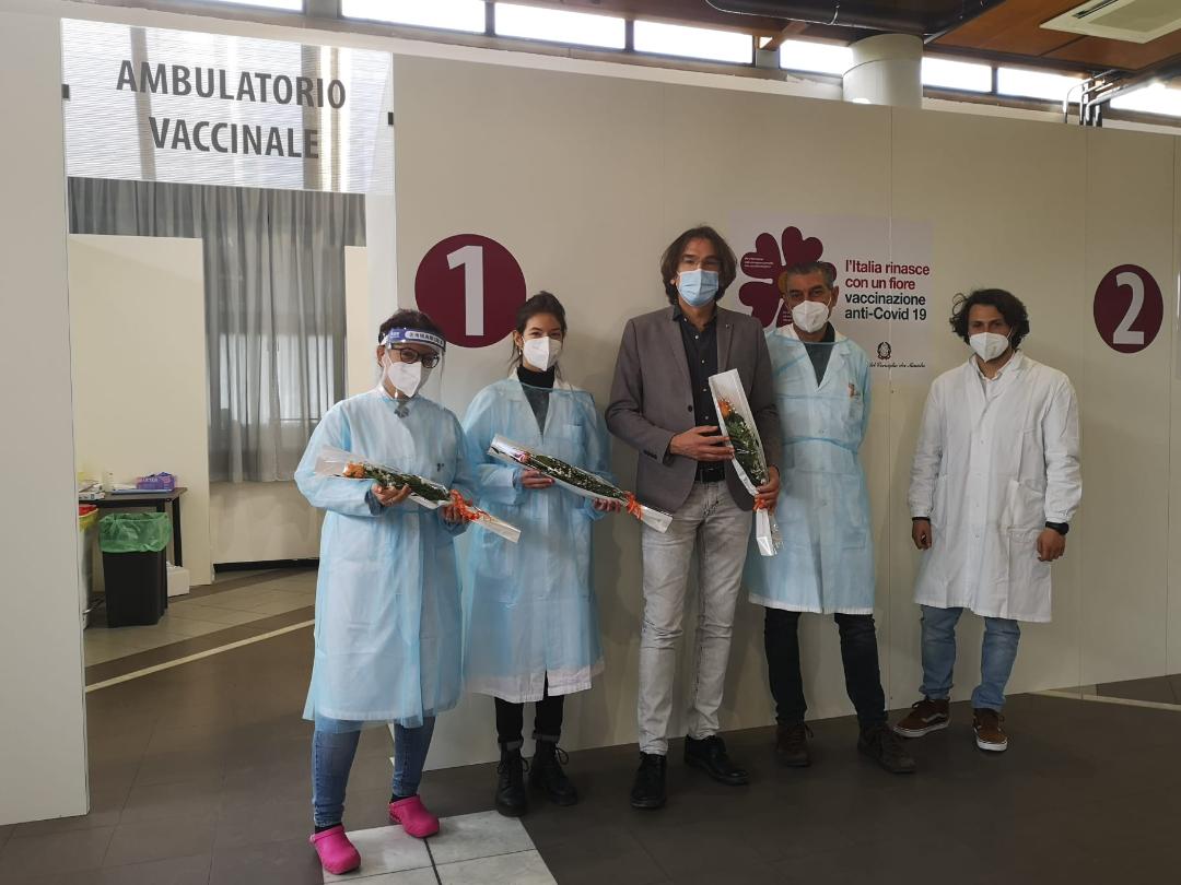 ASL TO 5 – 150 Anziani vaccinati ieri nelle quattro sedi
