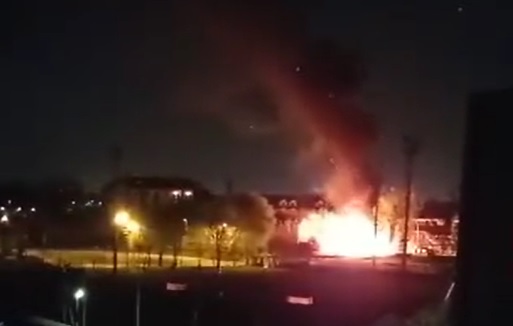 MONCALIERI – Incendio brucia discarica di rifiuti a Santa Maria