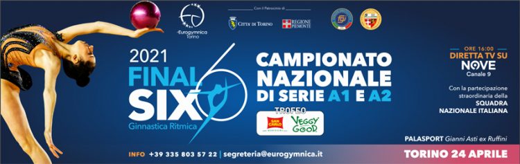 Eurogymnica ed atlete pronte alle Final Six di sabato 24 al PalaGianniAsti di Torino