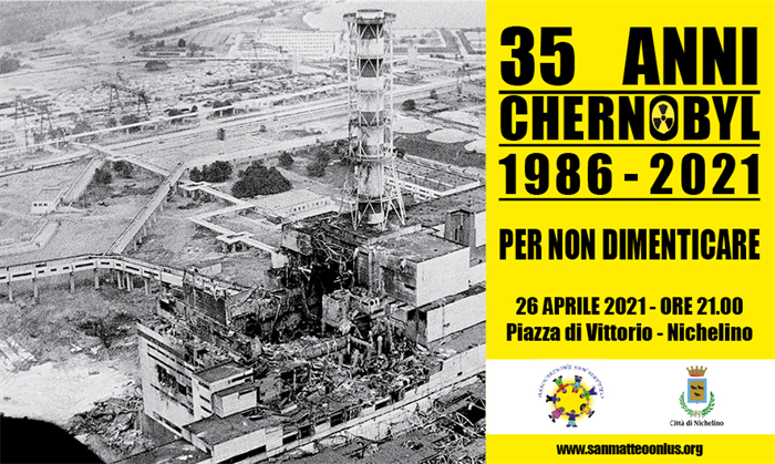 NICHELINO – Il 26 aprile Comune ricorda Chernobyl e si illumina con i colori della bandiera bielorussa