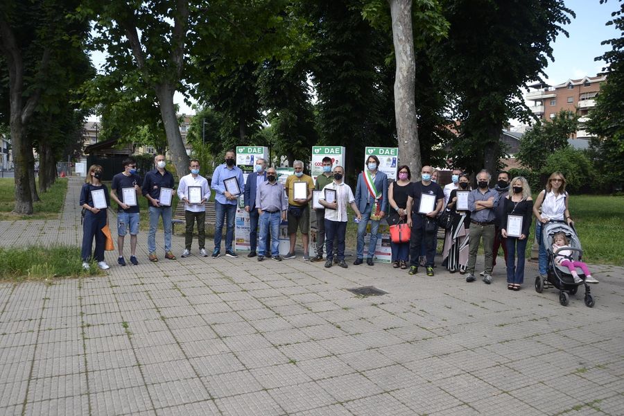 NICHELINO – Inaugurati quattro nuovi defibrillatori