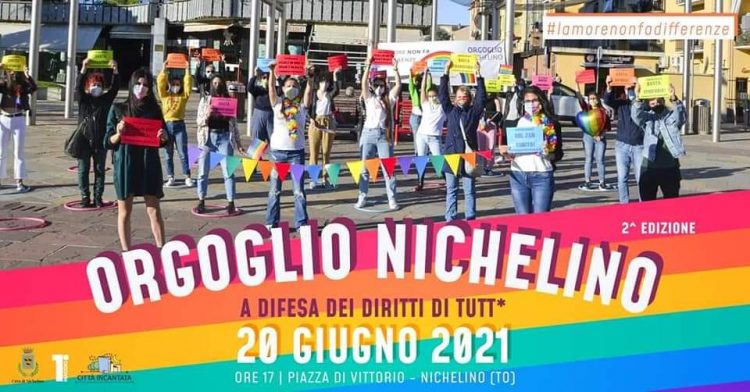 NICHELINO – Rinviata la manifestazione per i diritti Lgbt