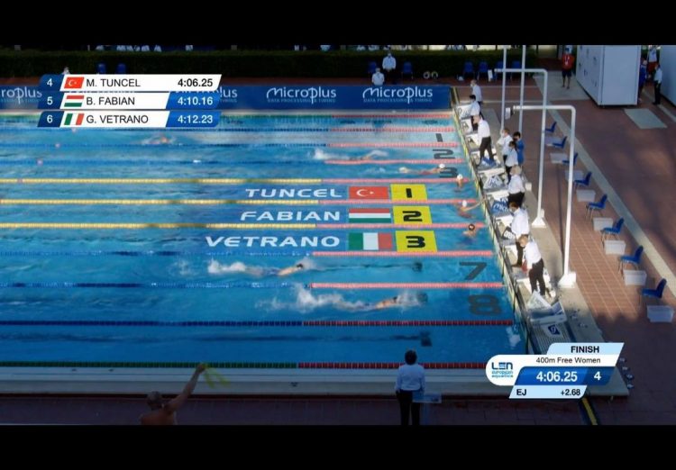 NICHELINO – Giulia Vetrano bronzo agli europei di nuoto
