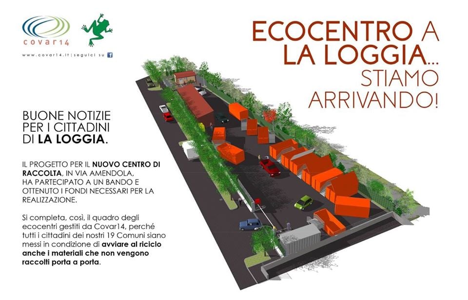 LA LOGGIA – Arriva l’ecocentro fisso in via Amendola