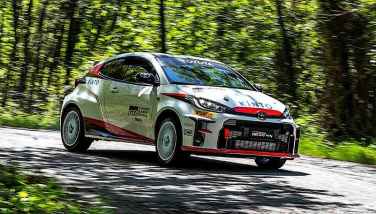 GR Yaris Rally Cup al via