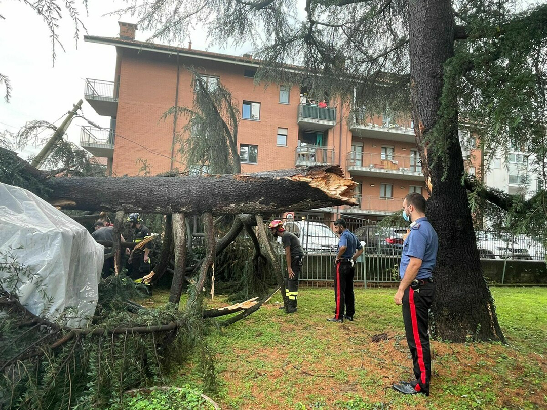 Moncalieri: dopo il maltempo la città fa la conta dei danni