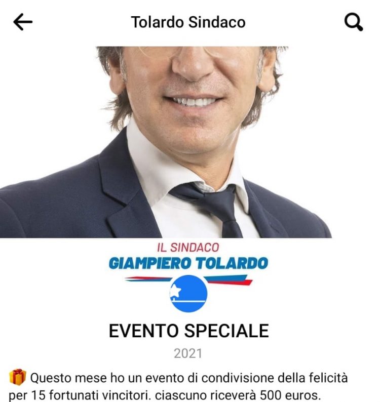NICHELINO – Profilo Facebook fasullo: la denuncia alla polizia postale del sindaco