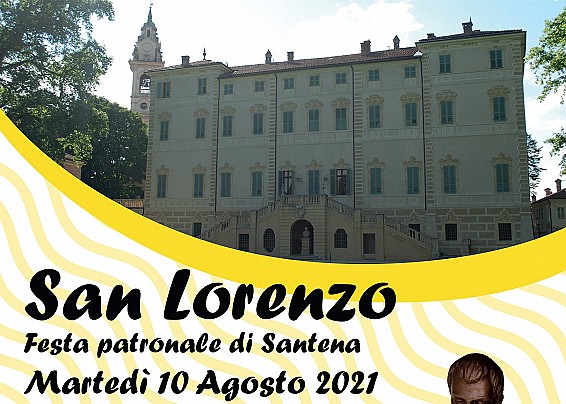 SANTENA – Tutto pronto per la festa patronale di San Lorenzo