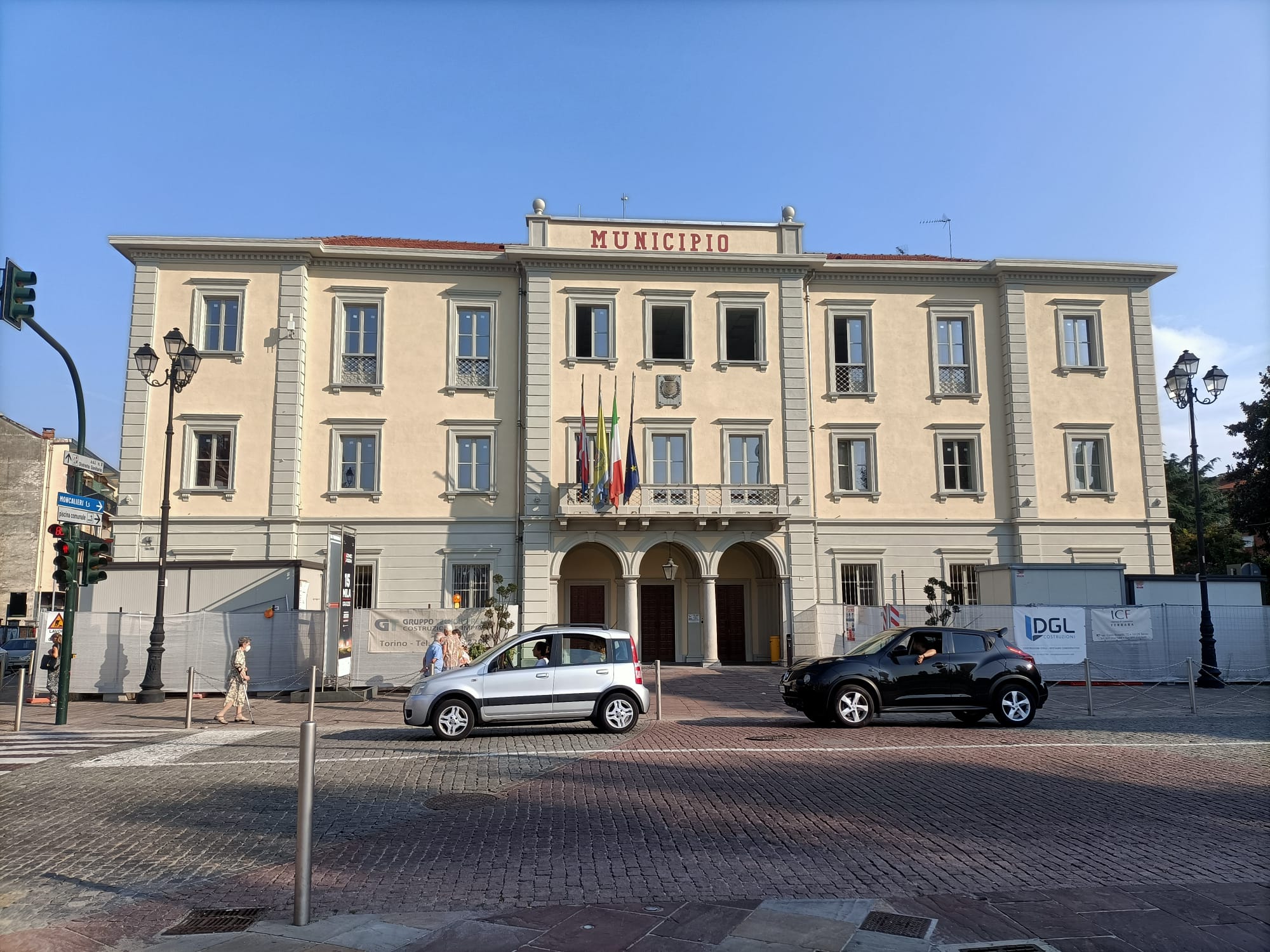 NICHELINO – Video mapping per il palazzo comunale riqualificato