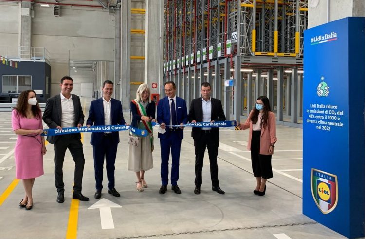CARMAGNOLA – Inaugurata la nuova sede logistica della Lidl
