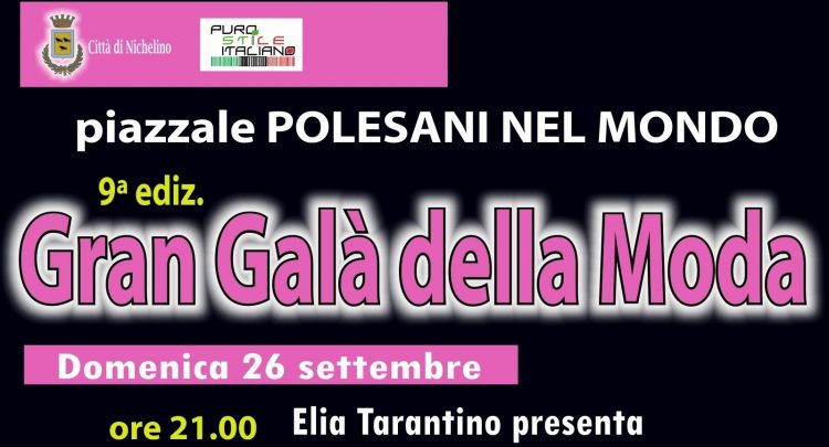 NICHELINO – Galà della moda alla fiera di San Matteo