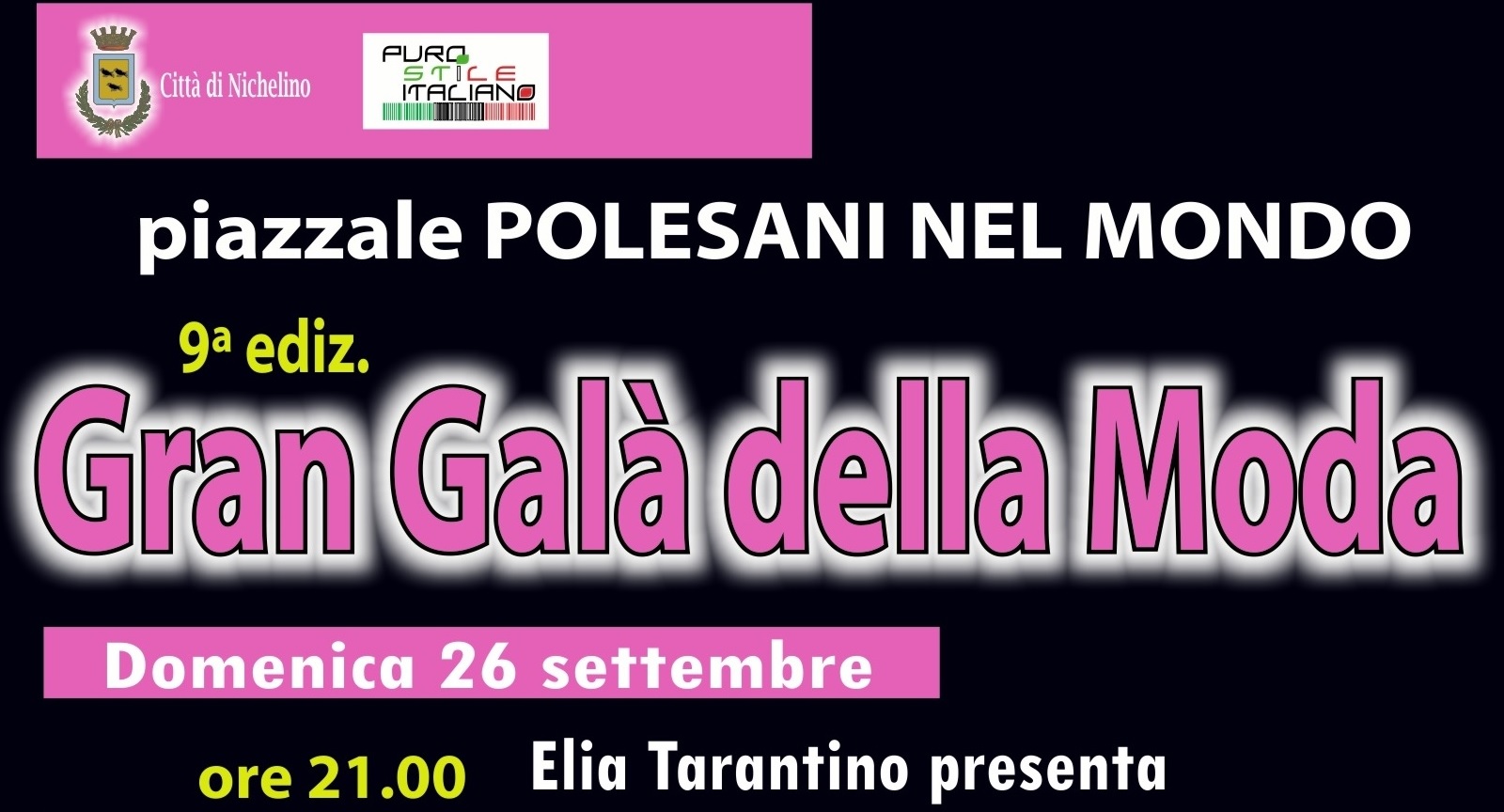 NICHELINO – Galà della moda alla fiera di San Matteo