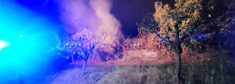 MONCALIERI – Incendio in strada Revigliasco nel fine settimana