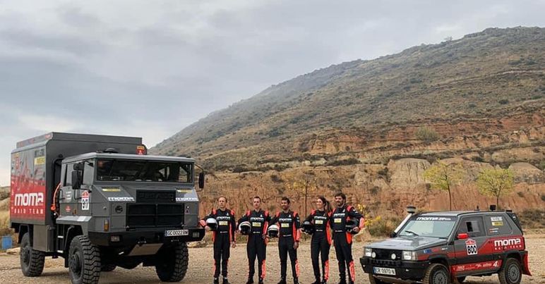 MONCALIERI – Alla Dakar 2022 una Panda preparata dall’officina di Testona