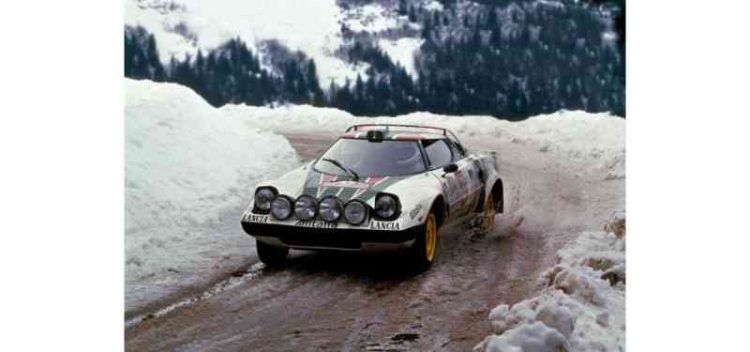 Carlos Tavares al Rally Storico di Monte Carlo su Stratos
